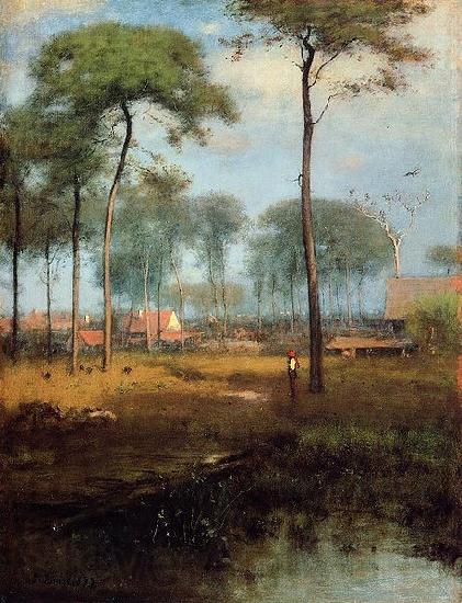 George Inness Early Morning, Tarpon Springs Norge oil painting art